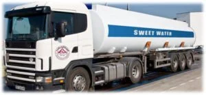 Fresh water tanker sweet water tanker