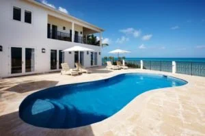 Fresh water supply swimming pool